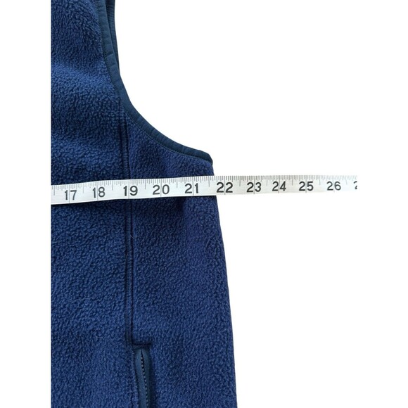 Vineyard Vines Mens Medium Navy Blue Harbor Full Zip Fleece Vest Preppy Coastal - Picture 7 of 9